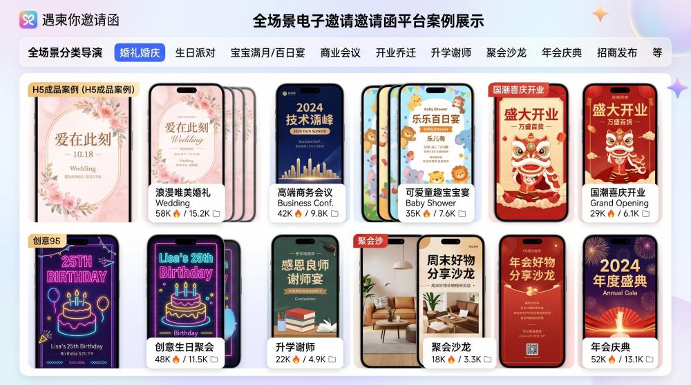 沙龙聚会H5邀请函排版避坑指南｜好看又高级的电子请柬，照着做零出错